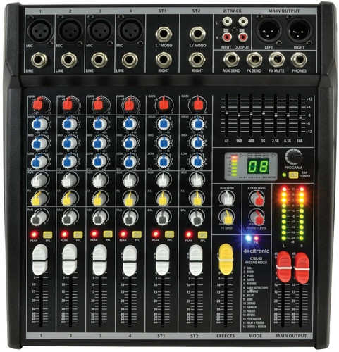 Citronic csl mixing console - citronic,
