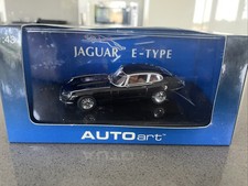 Autoart Models 1/43 Scale Diecast 53781 - Jaguar E Type Coupe SIII V12 - Black