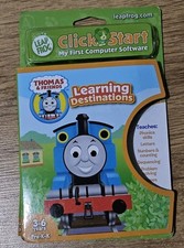 Leap frog click start Thomas and friends learning destinations new sealed game 