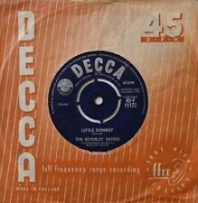 The Beverley Sisters-Little Donkey Vinyl 7" Single.1959 Decca 45 F 11172.