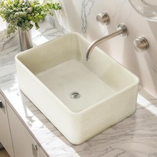 BATHROOM VESSEL SINK CONCRETE