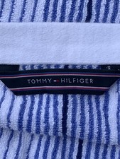 Authentic XL Tommy Hilfiger Beach Towels x 2, Brand New, blue & white