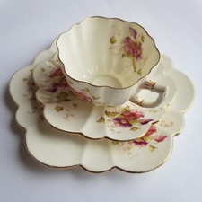 Antique Paragon Lily 1904 trio tea cup ceramic saucer cake plate 1083 England