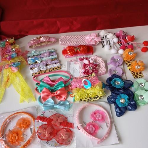 Job lot hair accessories 35 - lot,