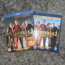 Anchorman 2 (Blu-ray with slip cover) includes Alternate version 