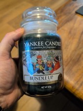 Yankee Candle Bundle Up Large Jar 2016 Rear