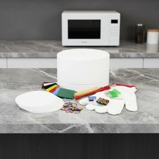 10 Pieces Microwave Glass