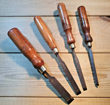 4 x Vintage Sheffield Firmer
