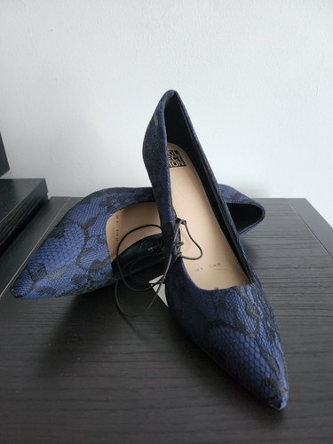 Ladies debenhams blue heeled - debenhams,