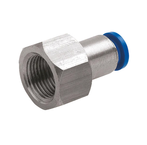 Bsp female thread metric - female, push