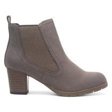 Marco Tozzi Womens Boots Taupe Adults Ladies Ankle Pepper Elasticated SIZE
