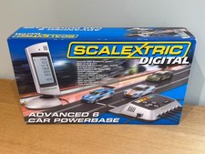 Scalextric 1:32 Sport Track Digital C7042 6 Car Advanced Powerbase + Bundle +