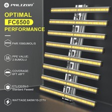 Spider 6500W Commercial LED Grow Light 6×6FT Coverage Full Spectrum Indoor Grow