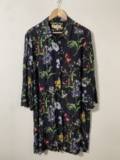 Hobbs Botanical Print Shirt Dress Size UK 16