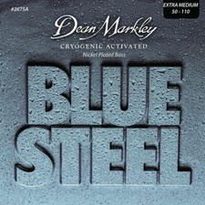 Dean Markley Blue Steel NPS Bass Guitar Strings Extra Medium 4 String 50-110