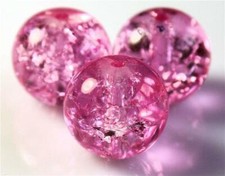 Crackle Glass Round Beads Buy