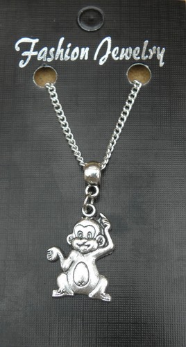Cheeky monkey pendant necklace - cheeky,