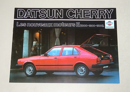 Brochure nissan datsun - -,