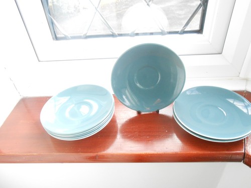 Poole pottery lot saucers - poole,