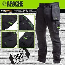 Apache Work Trousers ATS Flex - Bancroft Slim Fit with Stretch Panels ALL SIZES