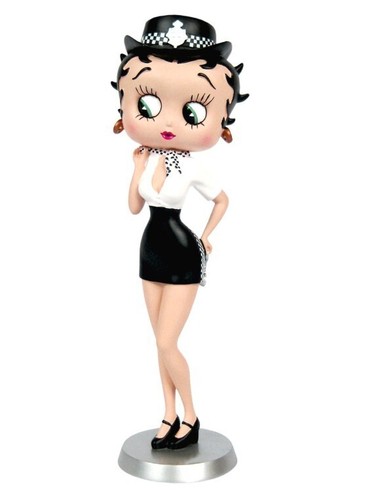 Betty boop police - lady, 31cm