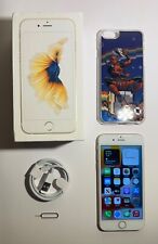 Apple iPhone 6s rose gold 128gb O2 with case and box