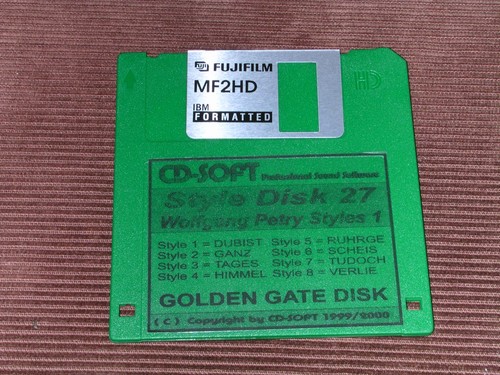 Wersi soft golden gate - cd, disk