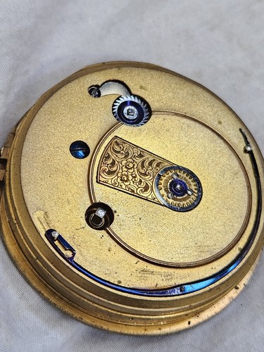 Fusee pocket watch movement - pocket,