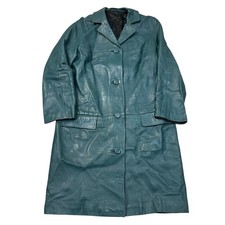 Vintage Genuine Leather Trench