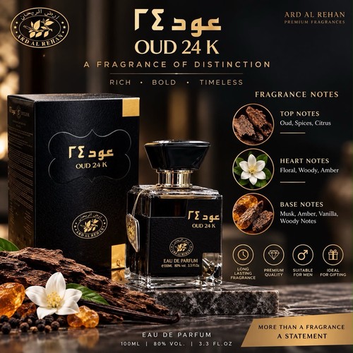 Oud 24k perfume for men - 24k,
