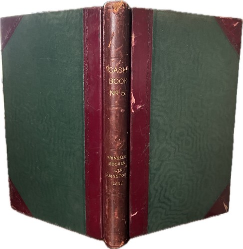 1936 vintage ledger - vintage,