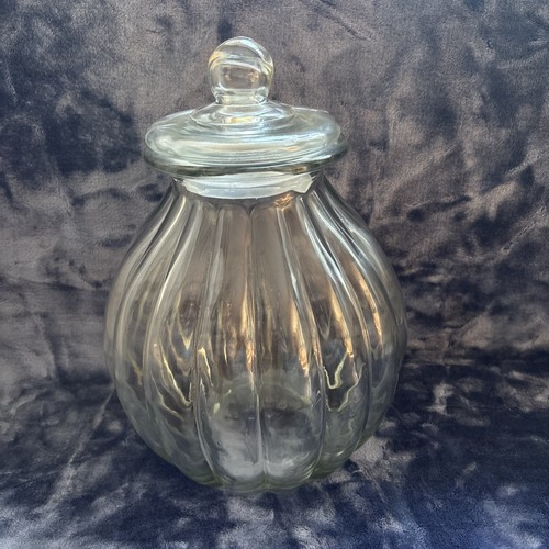 Large tall vintage glass - 14",