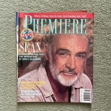 1992 FEBRUARY PREMIERE MAGAZINE - SEAN CONNERY FRONT COVER 