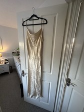 Rat and boa gold dress - boa,