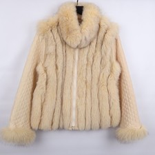 URSA COUTURE Real Arctic Fox
