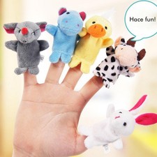10Pcs Finger Puppets Plush
