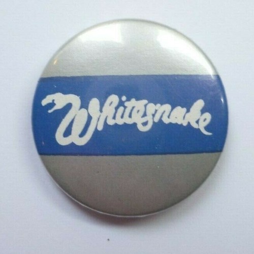 Whitesnake 1970s 1980s pin - 1970s,