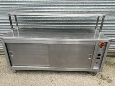 Hot Cupboard Chefs Pass Through With Heated Gantry Wide 200 Cm  / Commercial