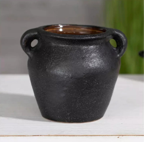 Round rough black - round,