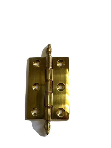 75mm 50mm polished brass - 50mm.,