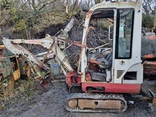 Takeuchi Tb014 Mini Digger Excavator dismantling for parts !! Sprocket 