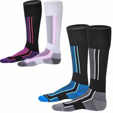 Waterproof Long Warm Breathable Ski Socks Thicken Winter Sports Men Women Child