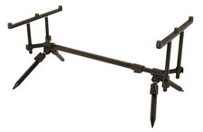 Fox NEW Stalker Plus Fishing Pod + Carry Case *Includes 2 & 3 Rod Buzz Bars*