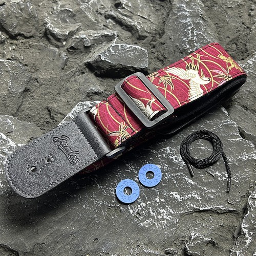 Guitar strap asuka - asuka, red