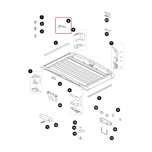 Thule allen key for - for, roof