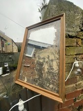 Rare unusual mirror with - unusual,