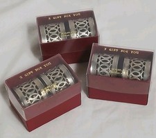 Six vintage SILVER PLATED