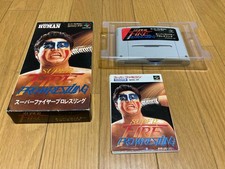 Super Fire Pro Wrestling Nintendo Super famicom SFC HUMAN In Stock Japan import