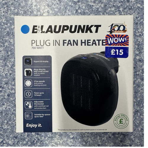 Blaupunkt 700w plug fan - blaupunkt,