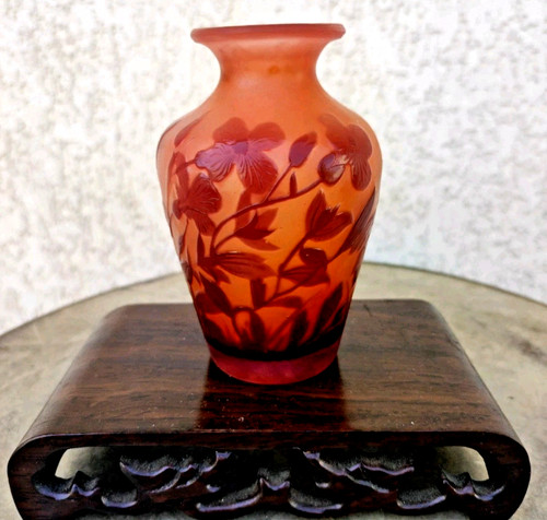 Emile galle signed - emile, miniature